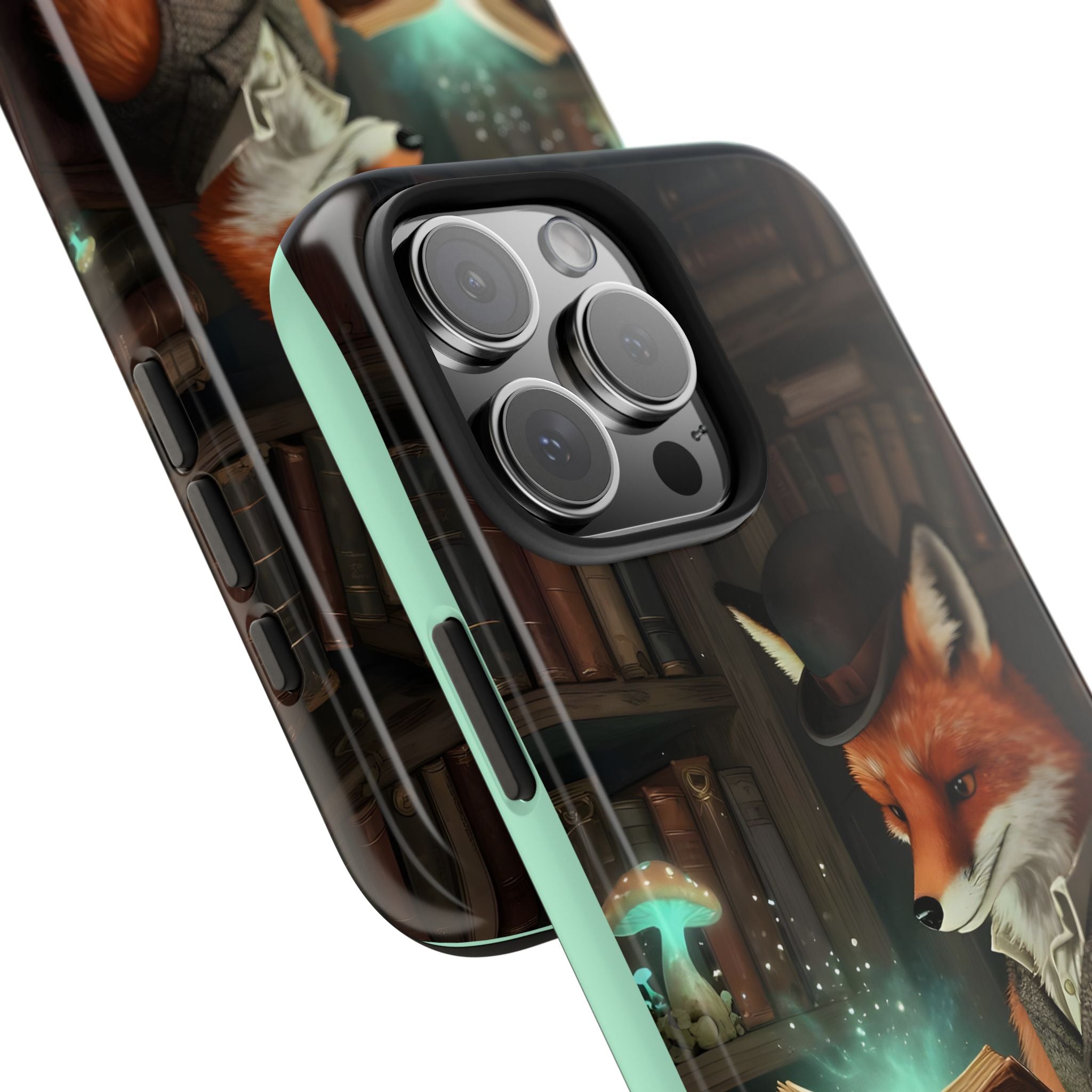 Fox Reading a Book – Phone Case (iPhone and Samsung Galaxy)