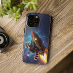 Raccoon On a Rocket – Phone Case (iPhone and Samsung Galaxy)