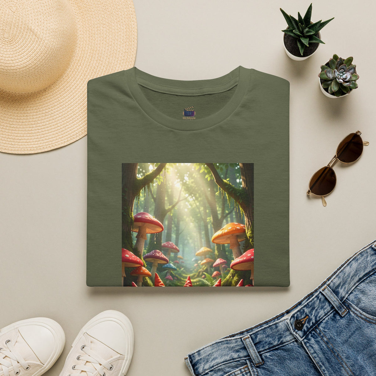 Gnome Tea Party – T-shirt