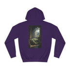 Sleeping Dragon in a Library – Back Print Hoodie