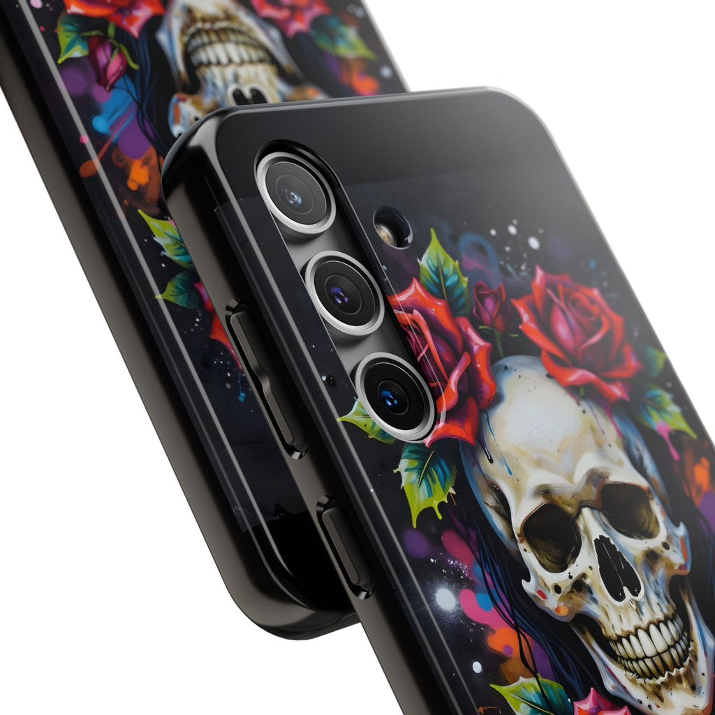 Skull and Roses – Phone Case (iPhone and Samsung Galaxy)