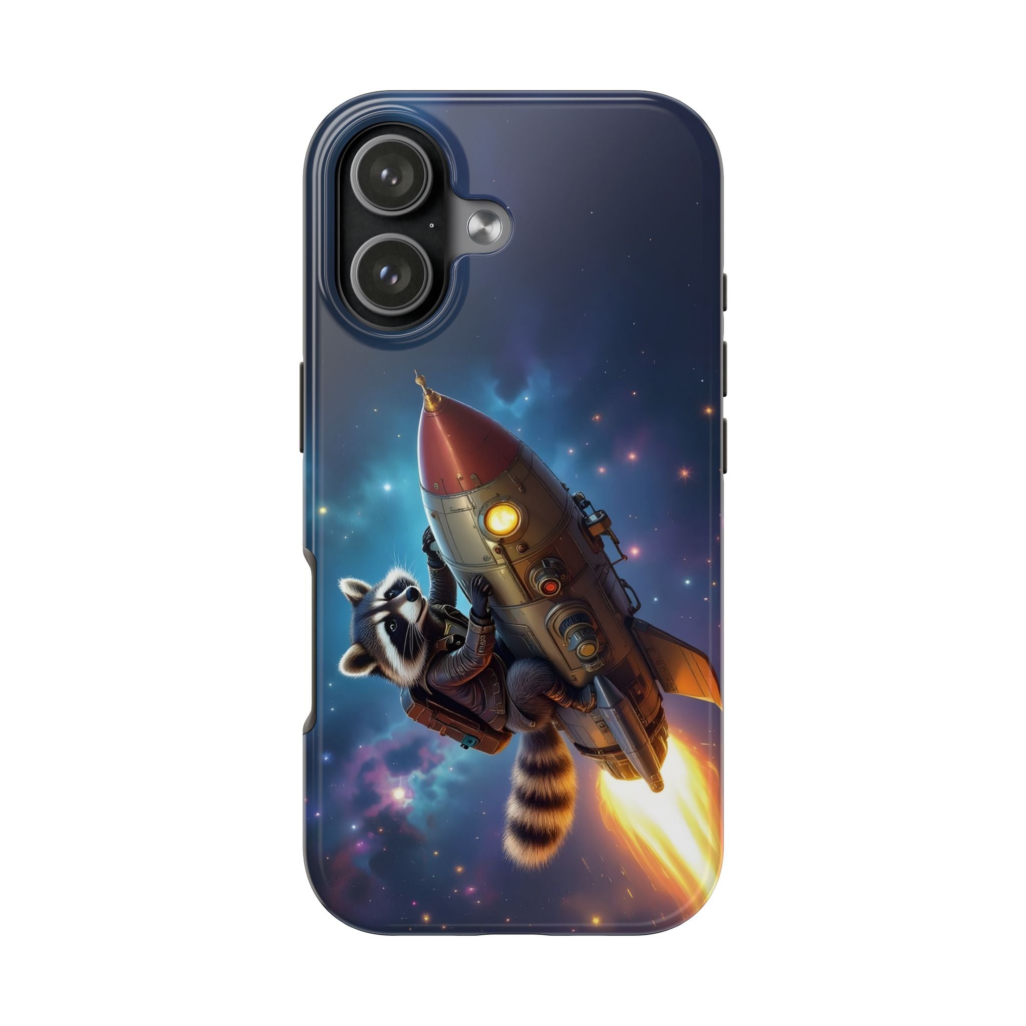 Raccoon On a Rocket – Phone Case (iPhone and Samsung Galaxy)