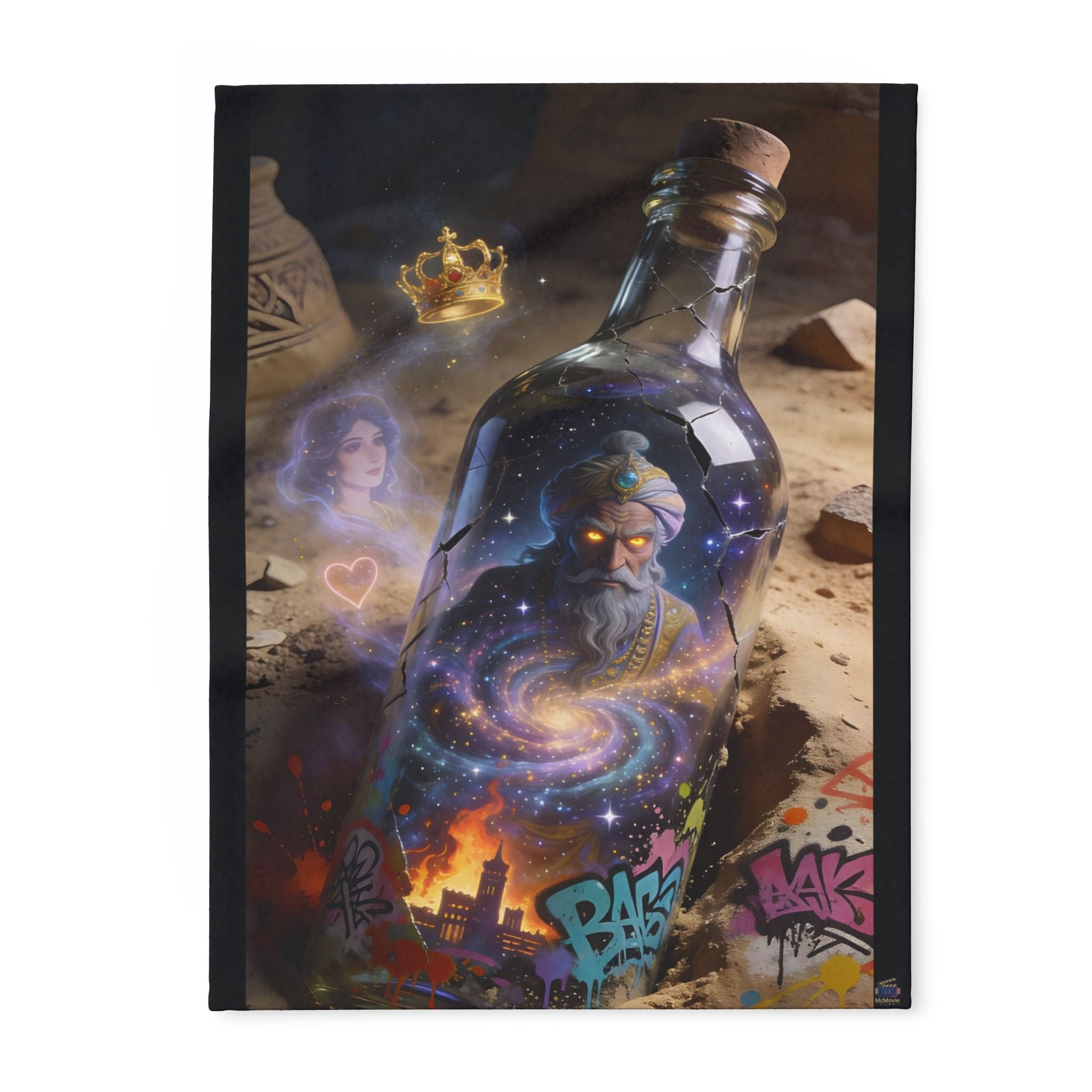 Genie in a Bottle – Fleece Blanket