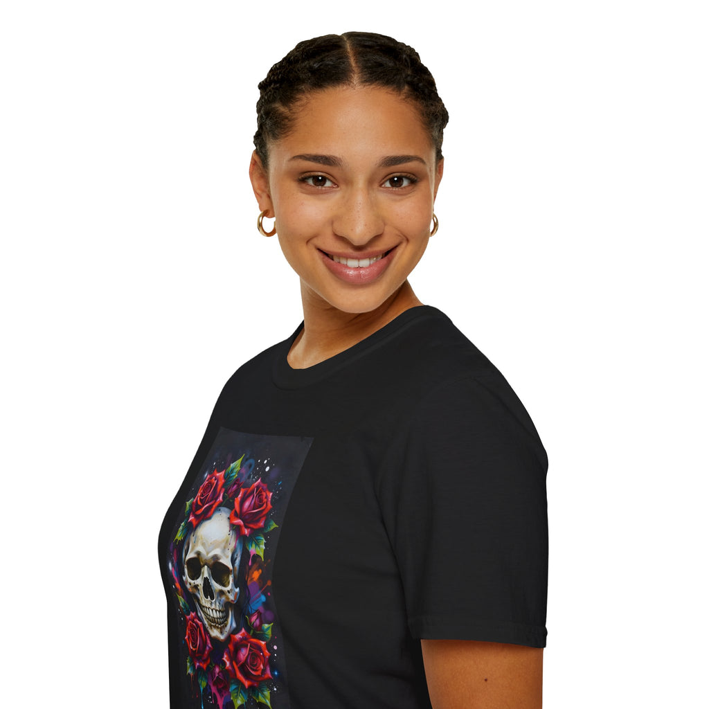 Skull and Roses – T-shirt
