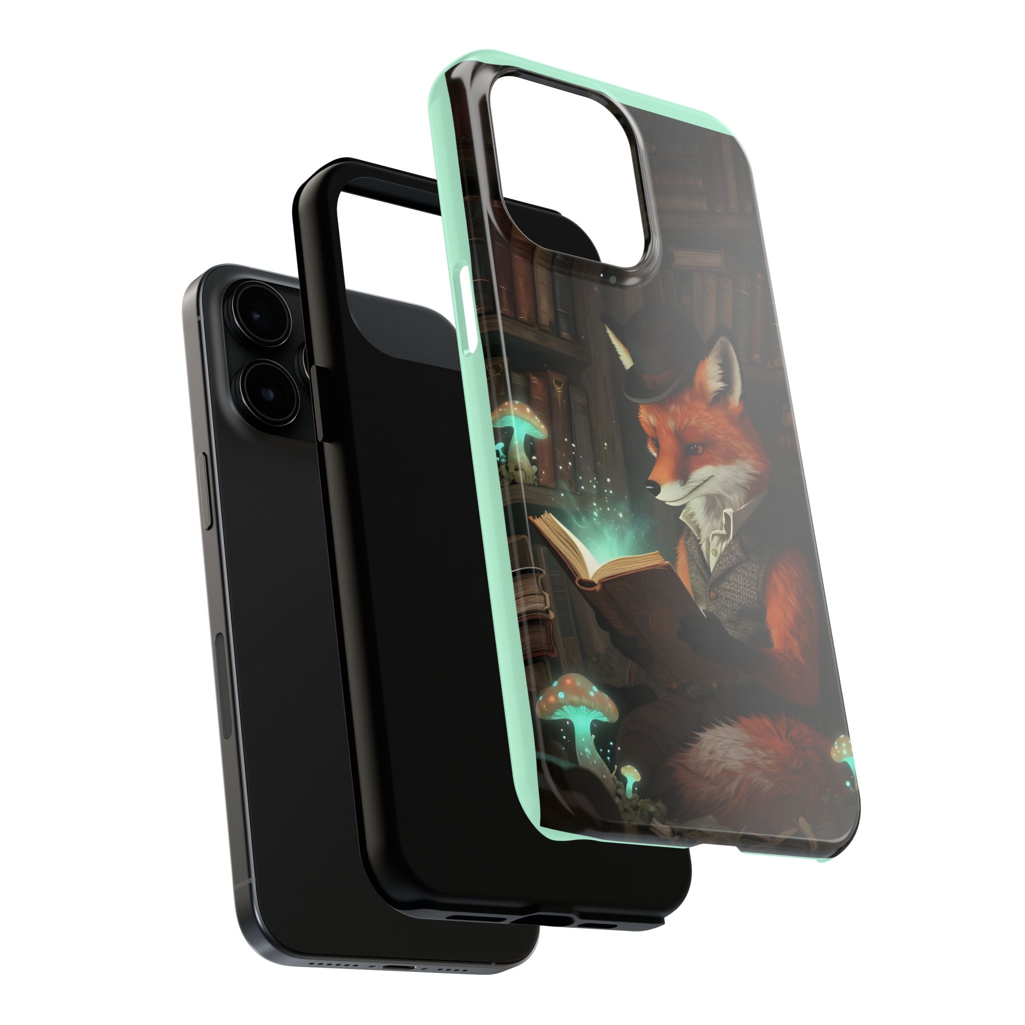 Fox Reading a Book – Phone Case (iPhone and Samsung Galaxy)