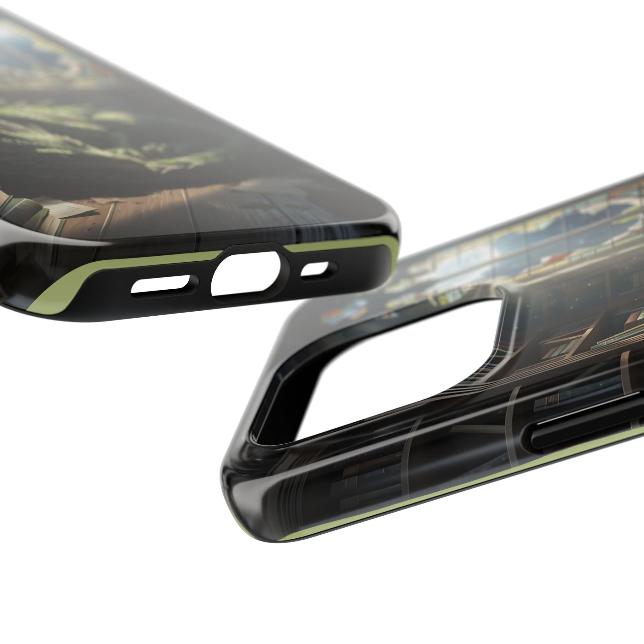 Sleeping Dragon in a Library – Phone Case (IPhone and Samsung Galaxy)