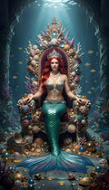 Mermaid – Vinyl Sticker – 3.75" by 7.5"