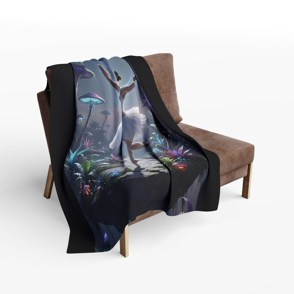 Moonlight Ballerina – Fleece Blanket