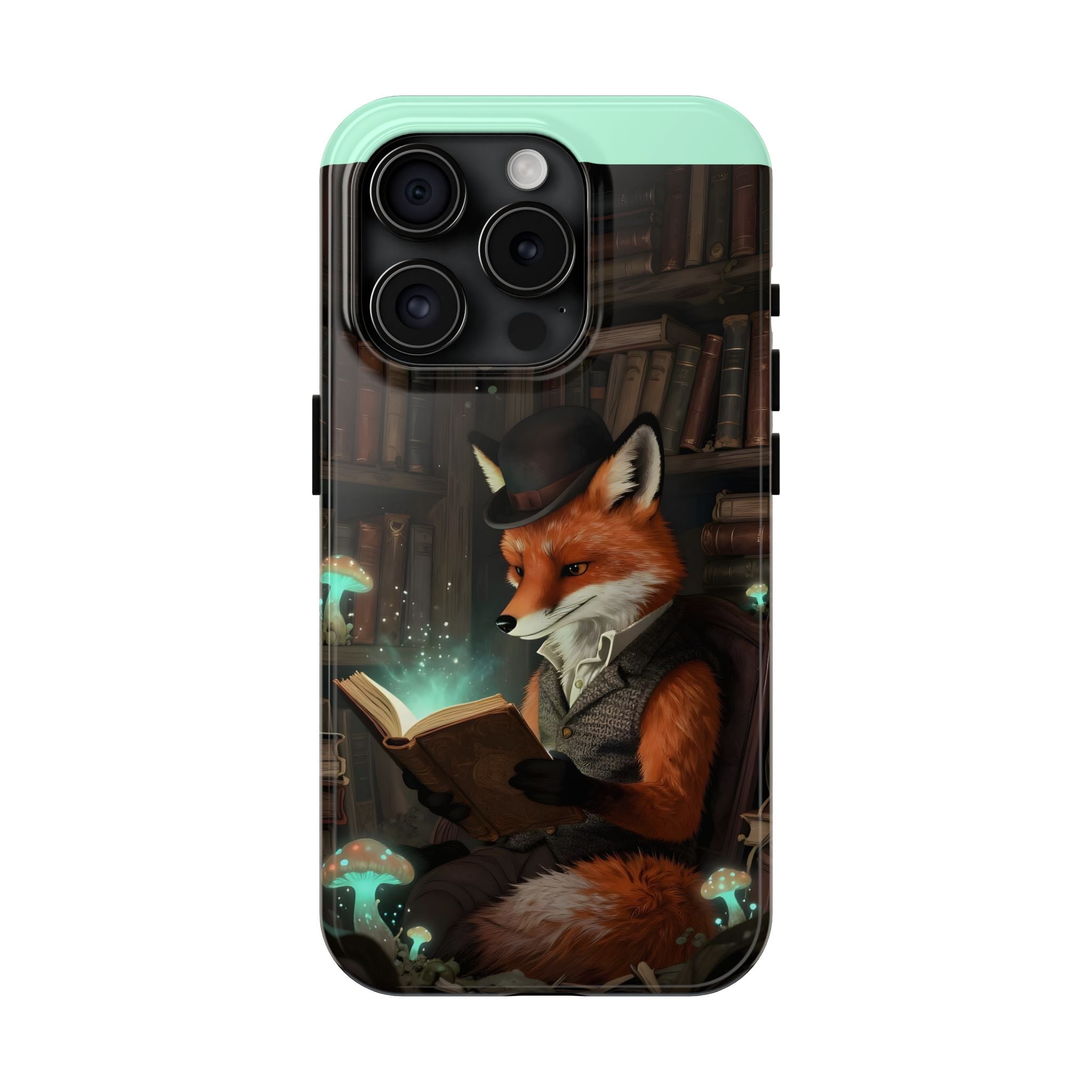 Fox Reading a Book – Phone Case (iPhone and Samsung Galaxy)