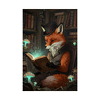 Foxy Reading a Book – Poster