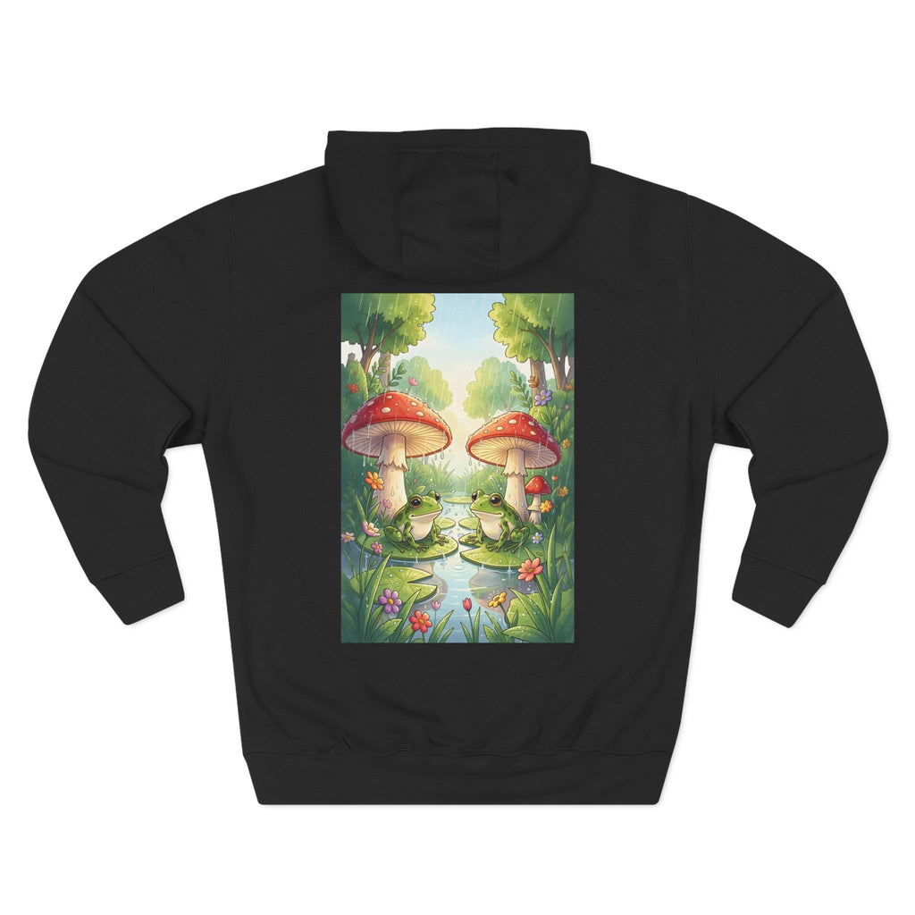 Storybook Frogs – Back Print Hoodie