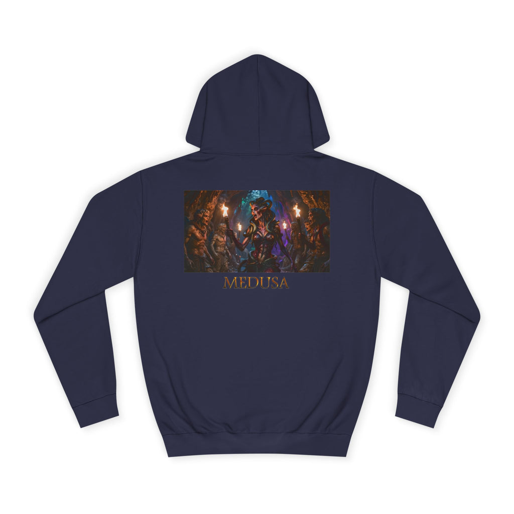 Medusa – Greek Mythology – Back Print Hoodie