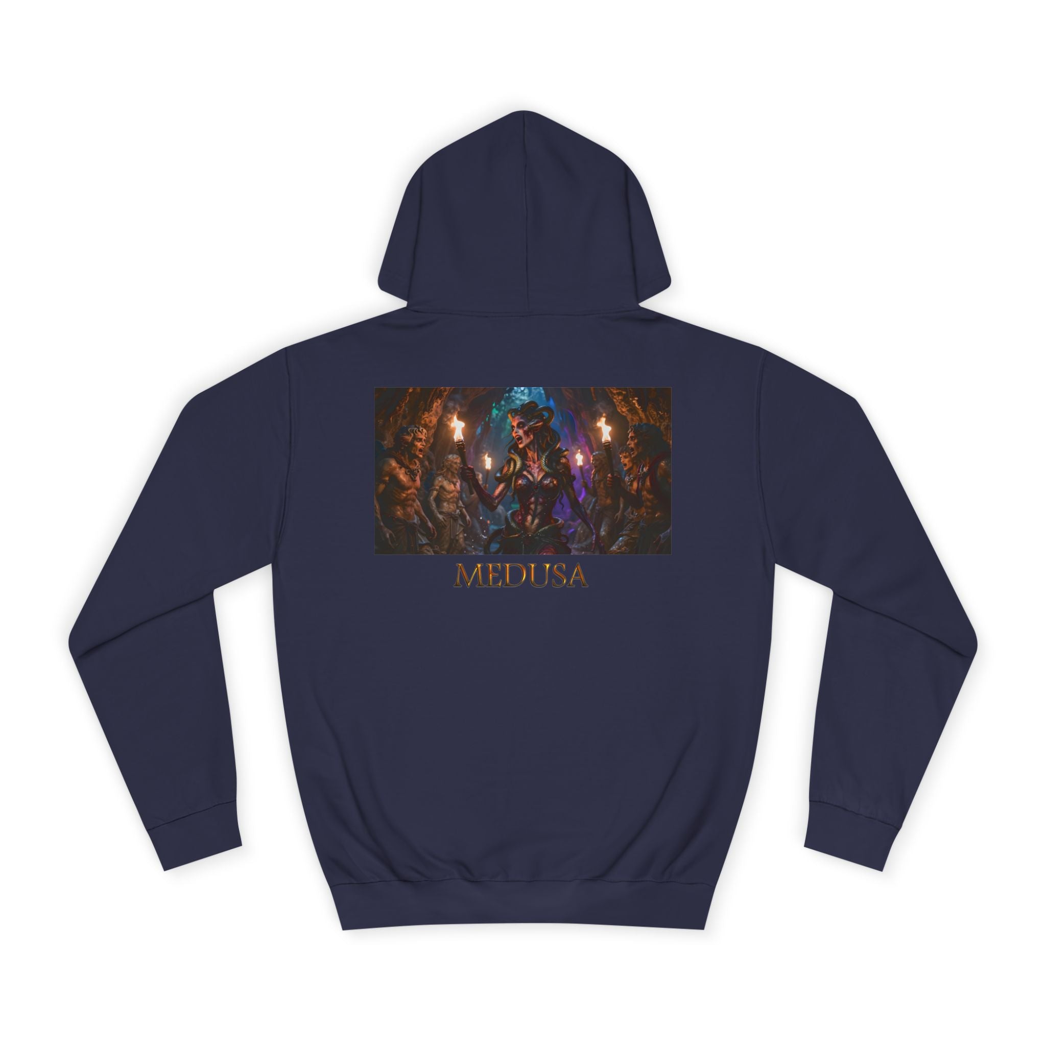 Medusa – Greek Mythology – Back Print Hoodie