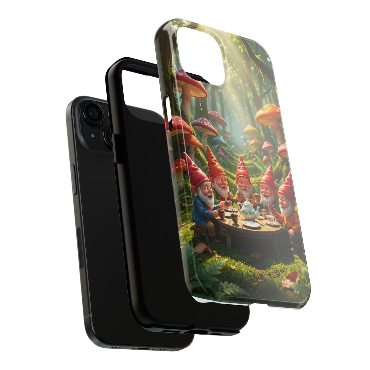 Gnome Tea Party – Phone Case (iPhone and Samsung Galaxy)