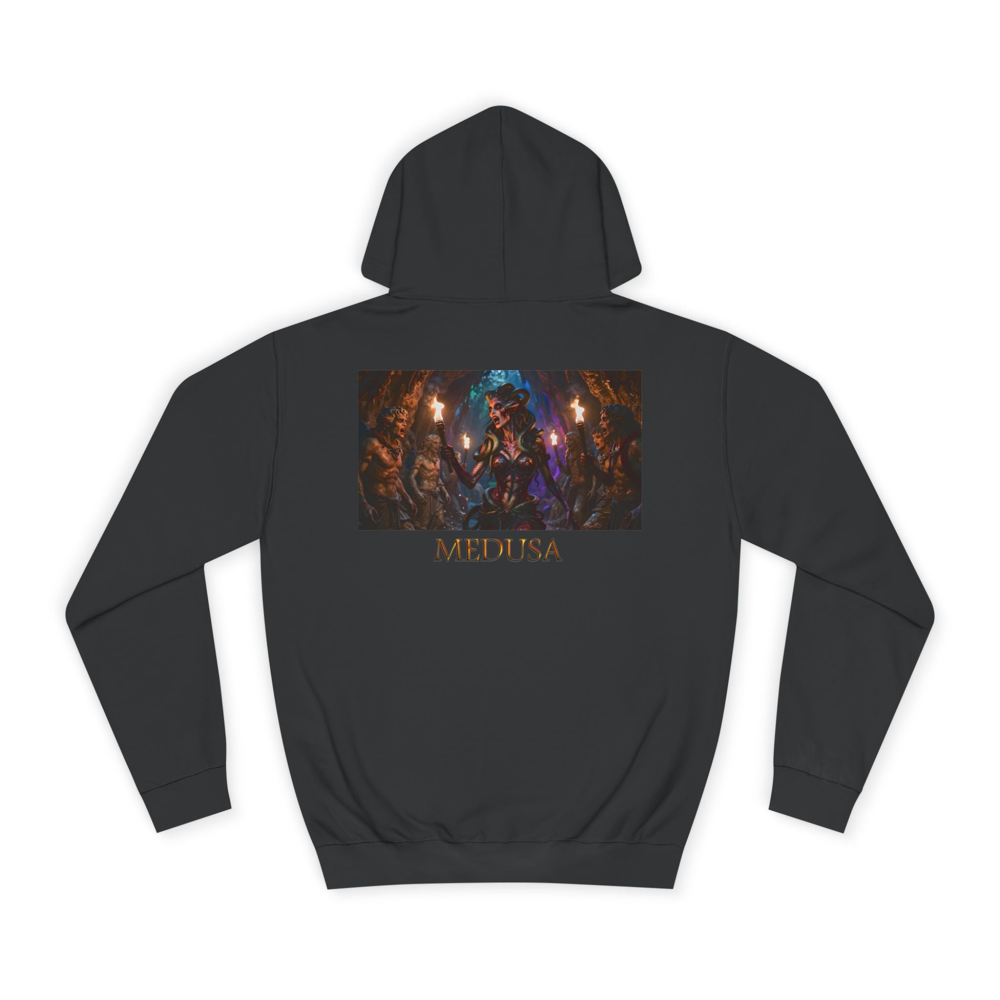Medusa – Greek Mythology – Back Print Hoodie