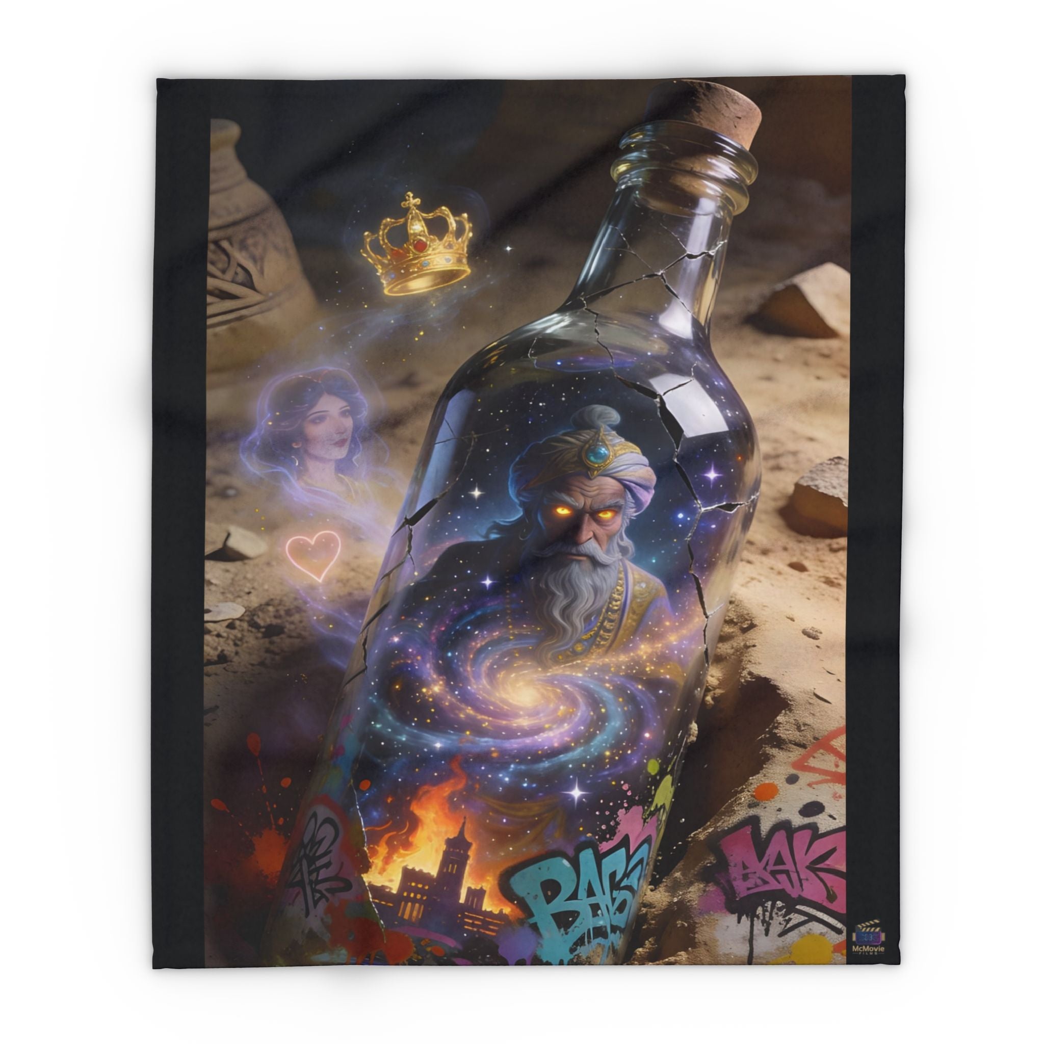Genie in a Bottle – Fleece Blanket