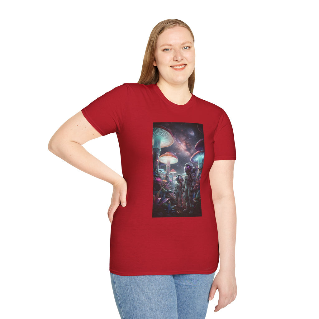 Alien Mushroom Planet – T-shirt