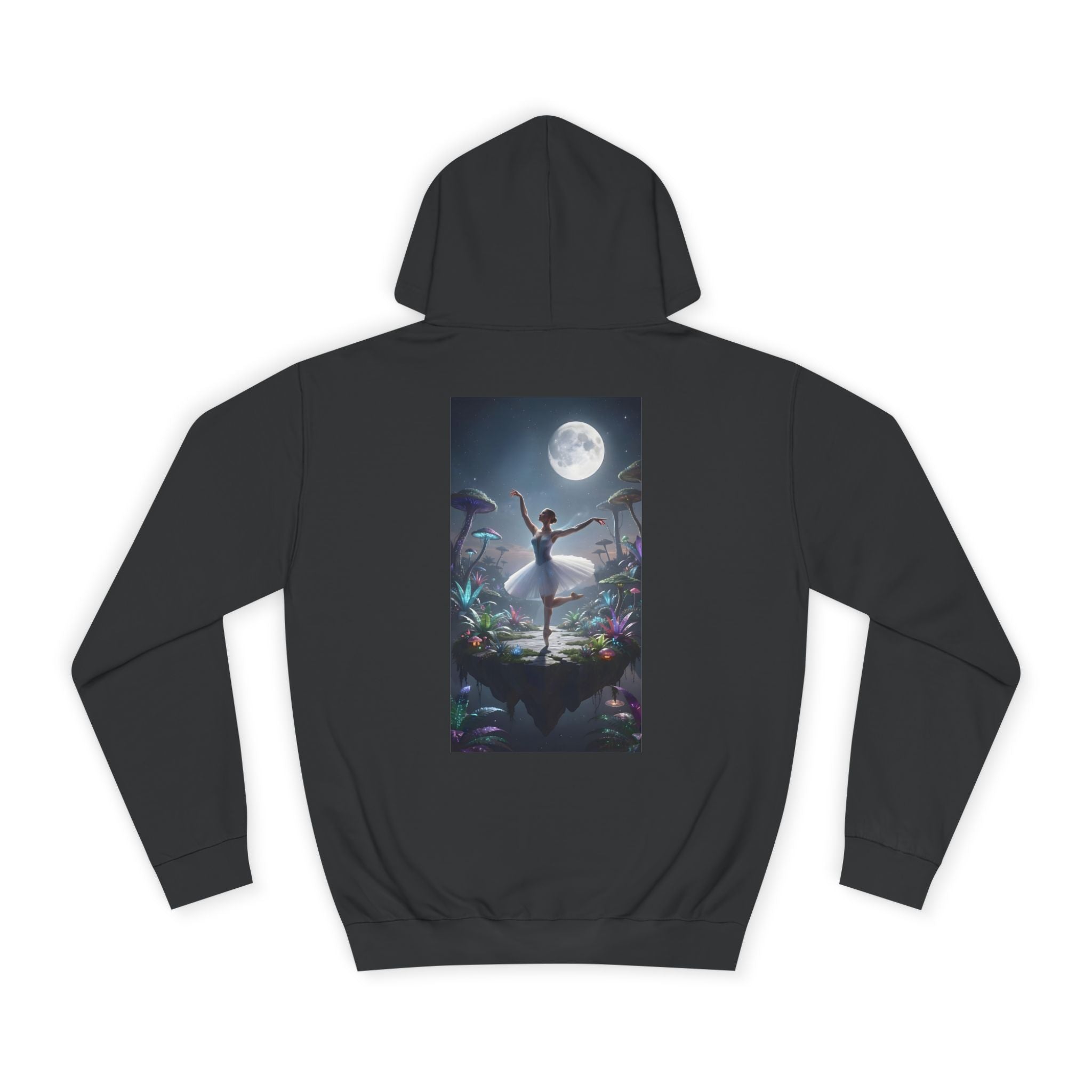 Moonlight Ballerina – Back Print Hoodie