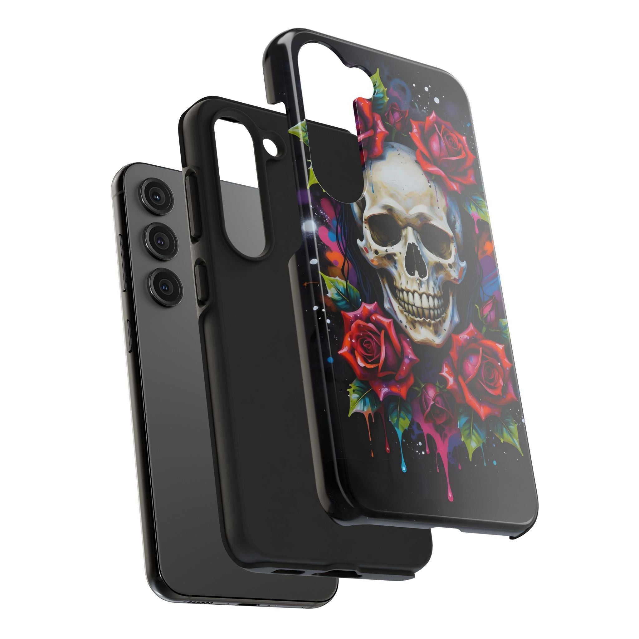 Skull and Roses – Phone Case (iPhone and Samsung Galaxy)