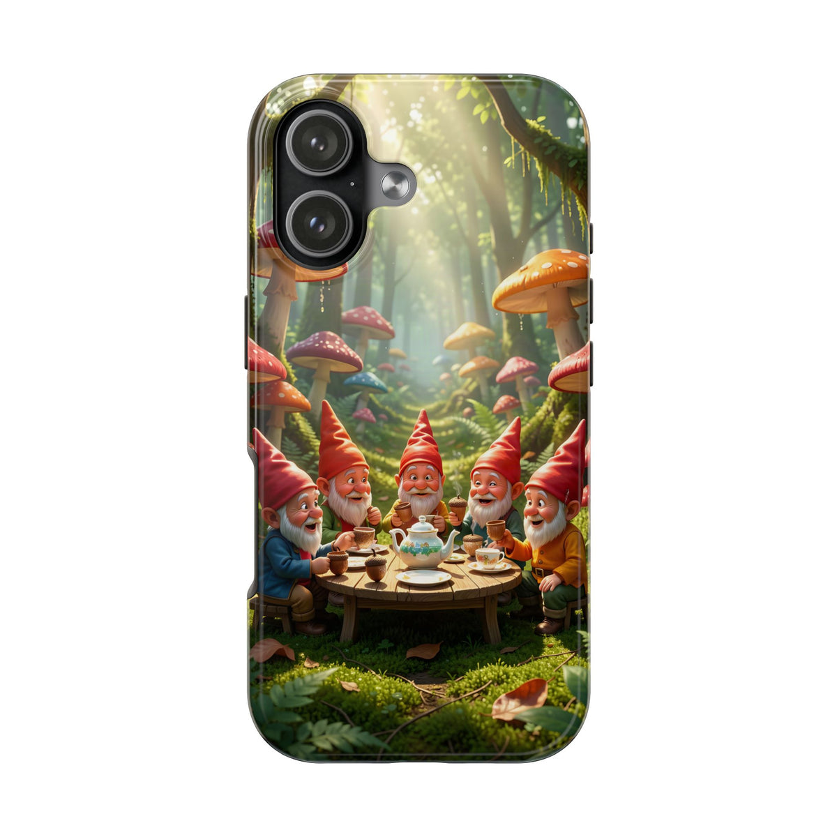 Gnome Tea Party – Phone Case (iPhone and Samsung Galaxy)