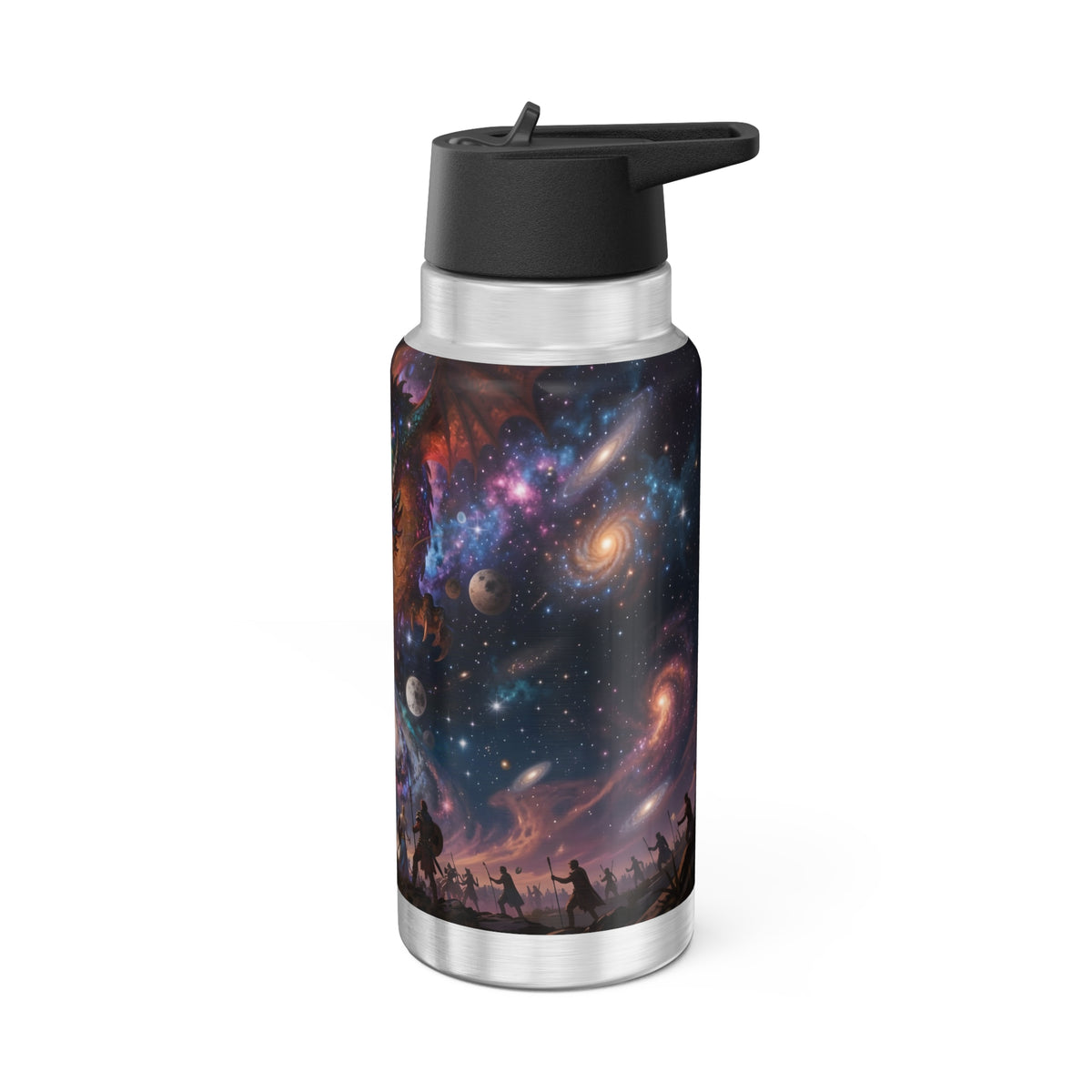 Cosmic Dragon – 32oz Water Bottle