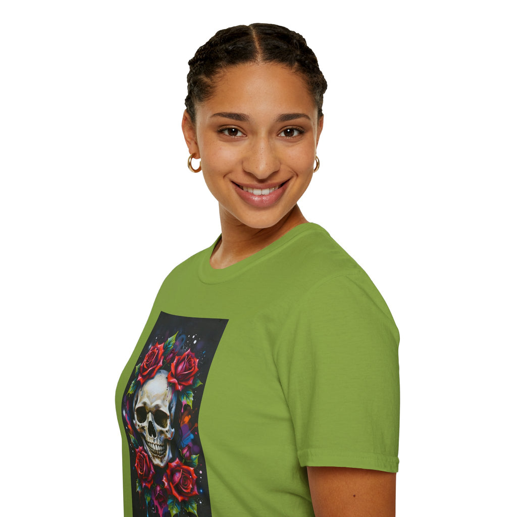 Skull and Roses – T-shirt