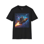 Raccoon on a Rocket – T-shirt