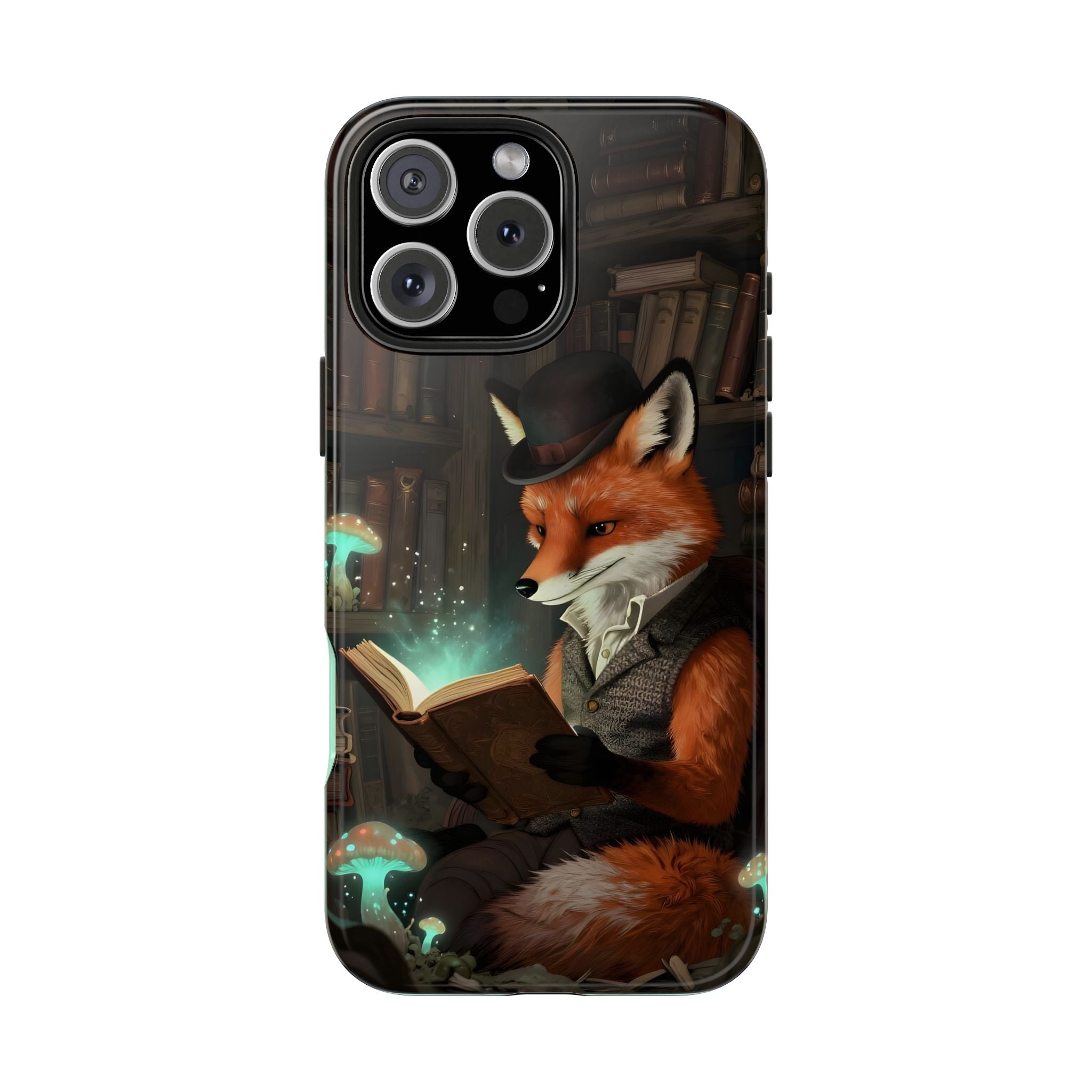 Fox Reading a Book – Phone Case (iPhone and Samsung Galaxy)