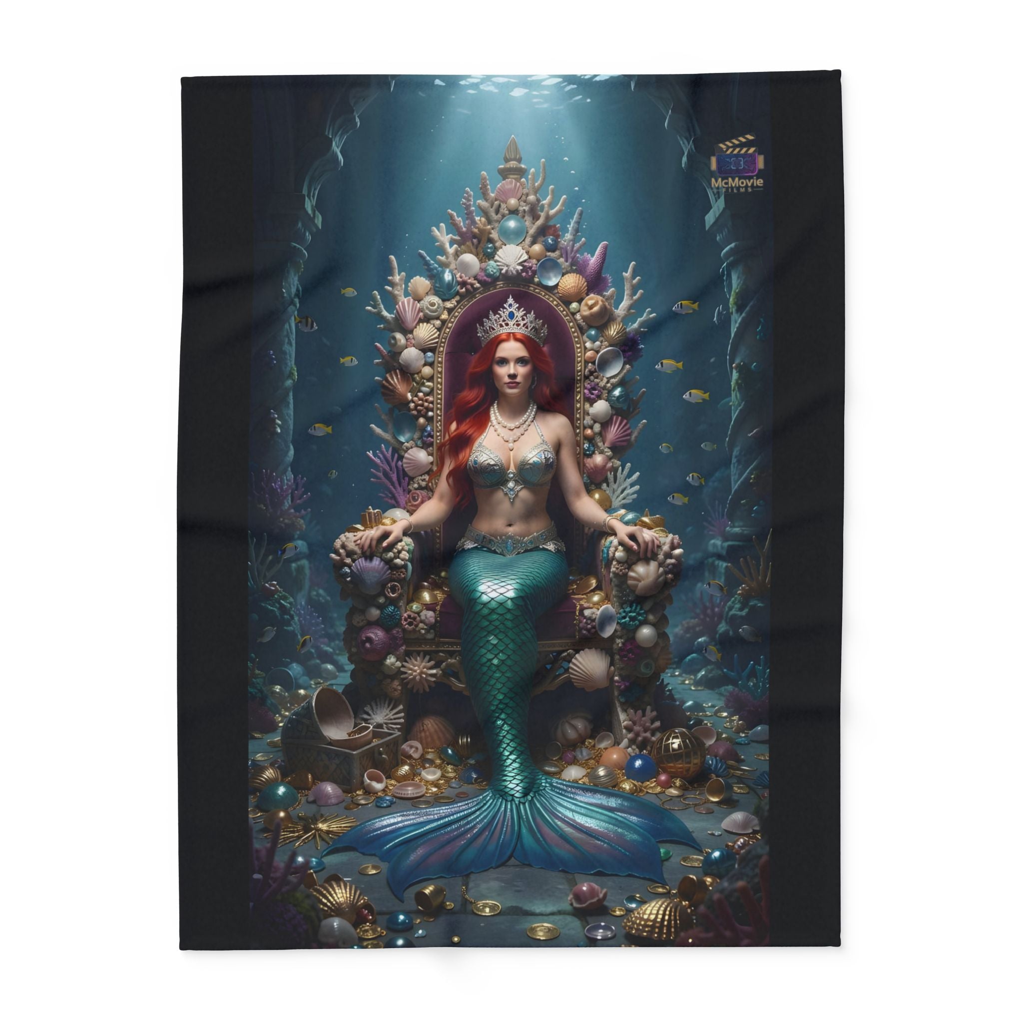 Mermaid – Fleece Blanket