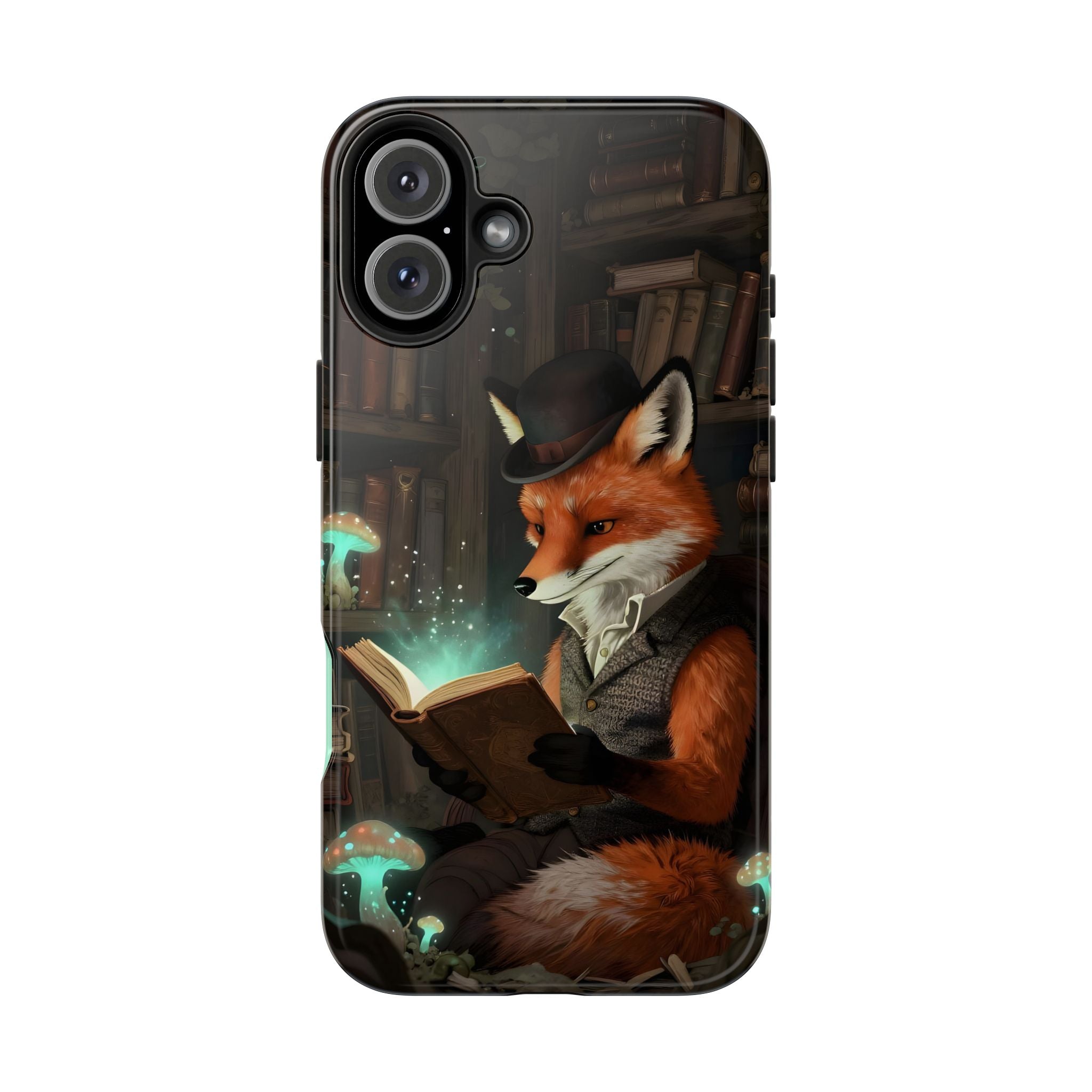 Fox Reading a Book – Phone Case (iPhone and Samsung Galaxy)