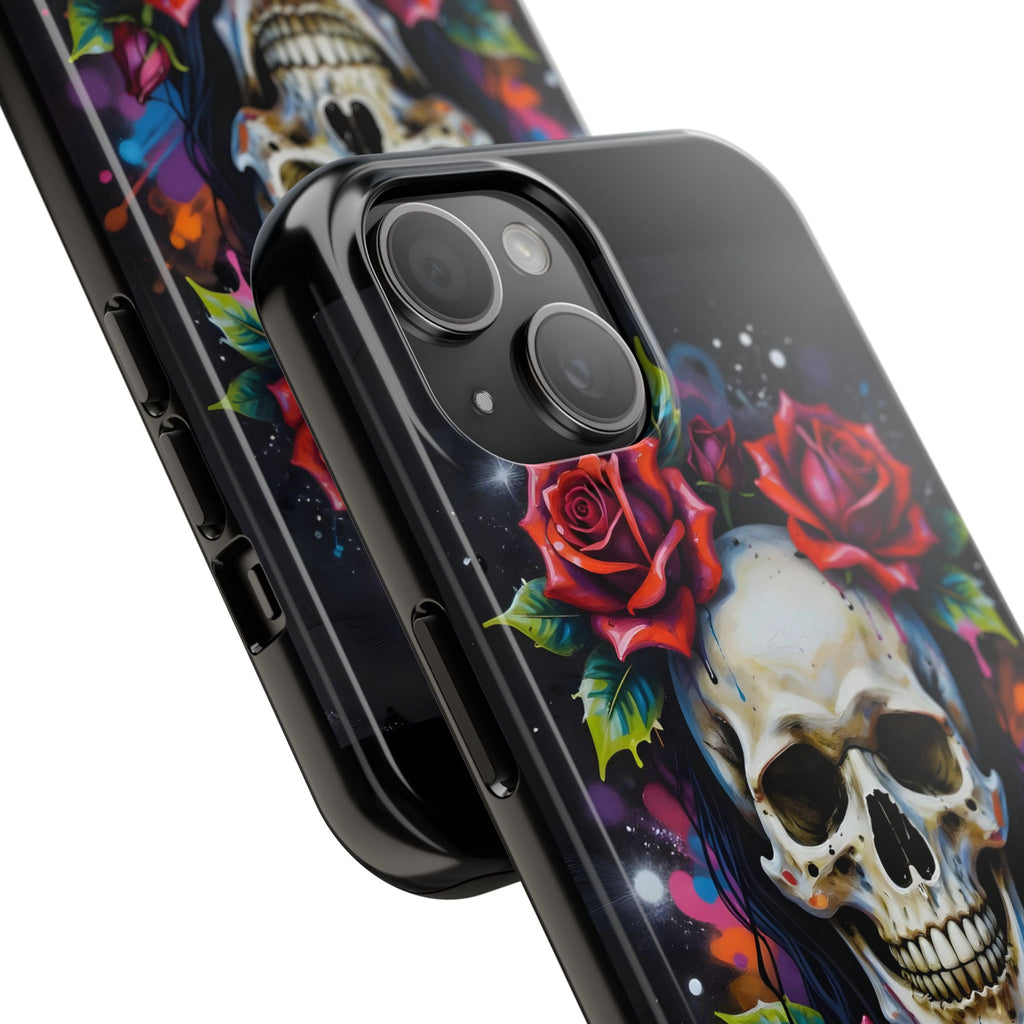Skull and Roses – Phone Case (iPhone and Samsung Galaxy)