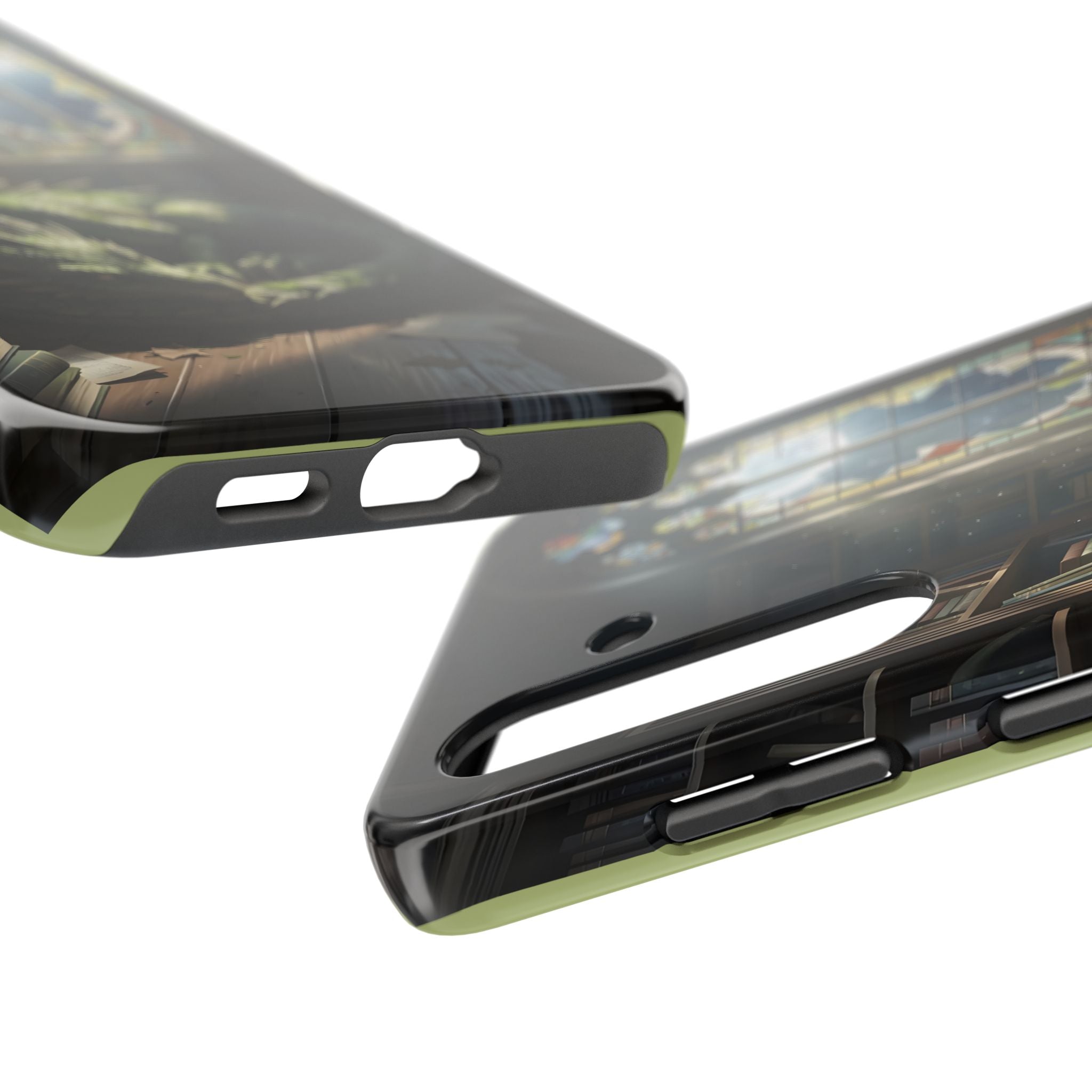 Sleeping Dragon in a Library – Phone Case (IPhone and Samsung Galaxy)