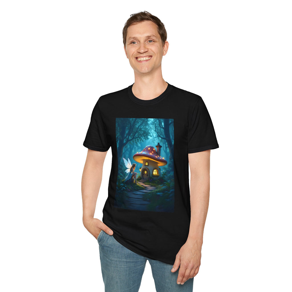 Enchanted Forest Fairy and Toadstool – T-shirt
