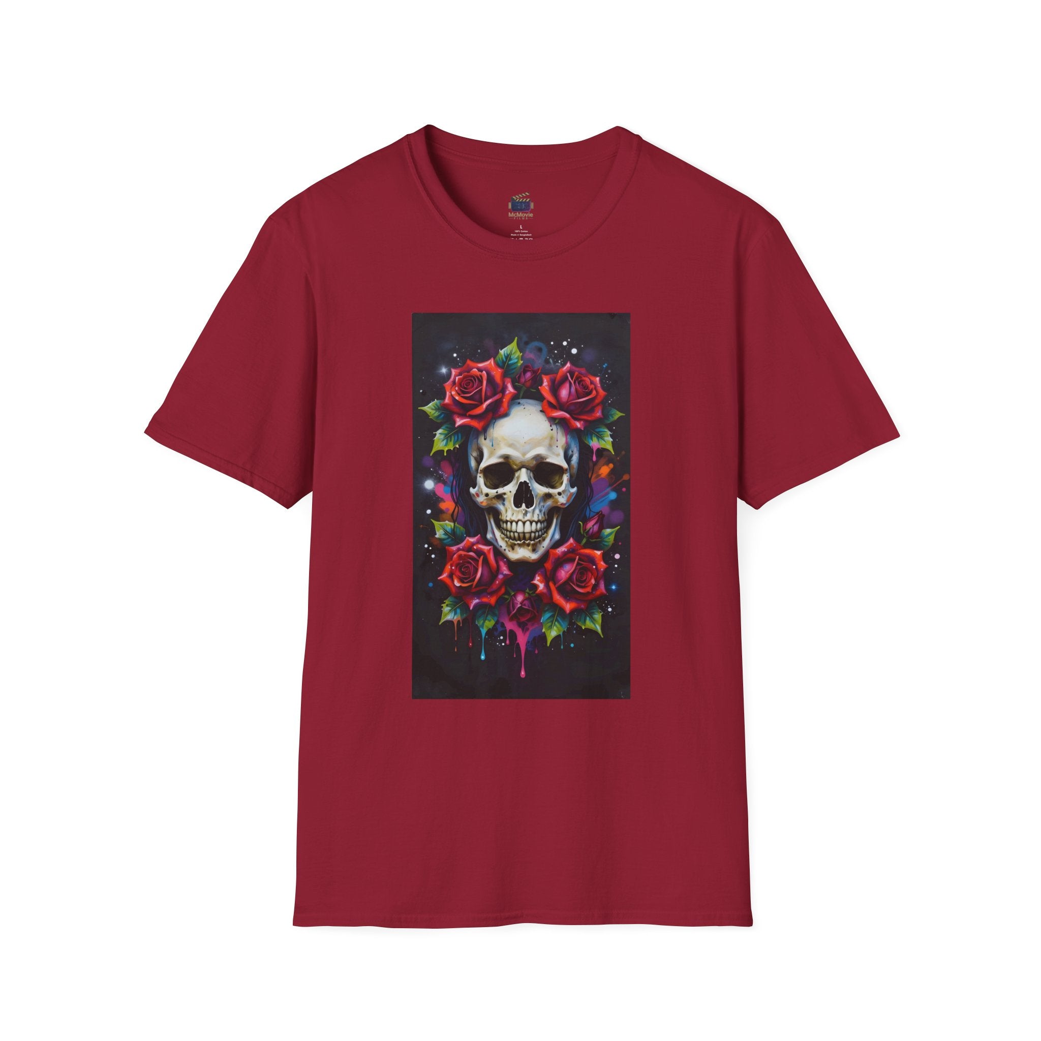 Skull and Roses – T-shirt