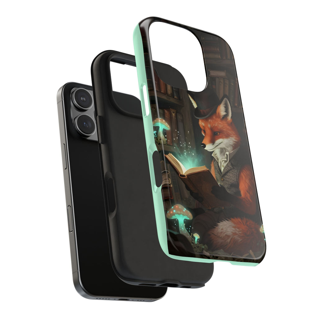 Fox Reading a Book – Phone Case (iPhone and Samsung Galaxy)