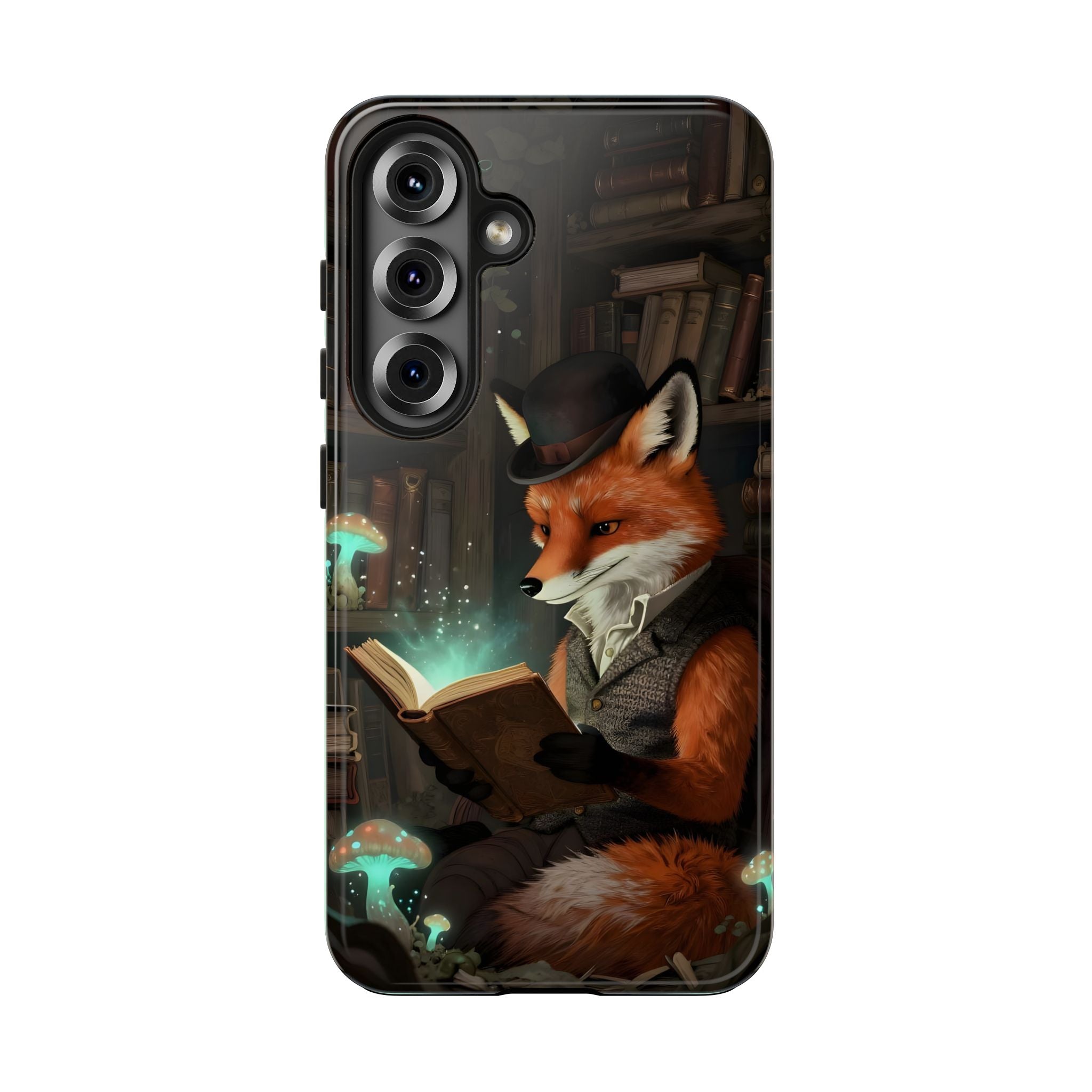 Fox Reading a Book – Phone Case (iPhone and Samsung Galaxy)