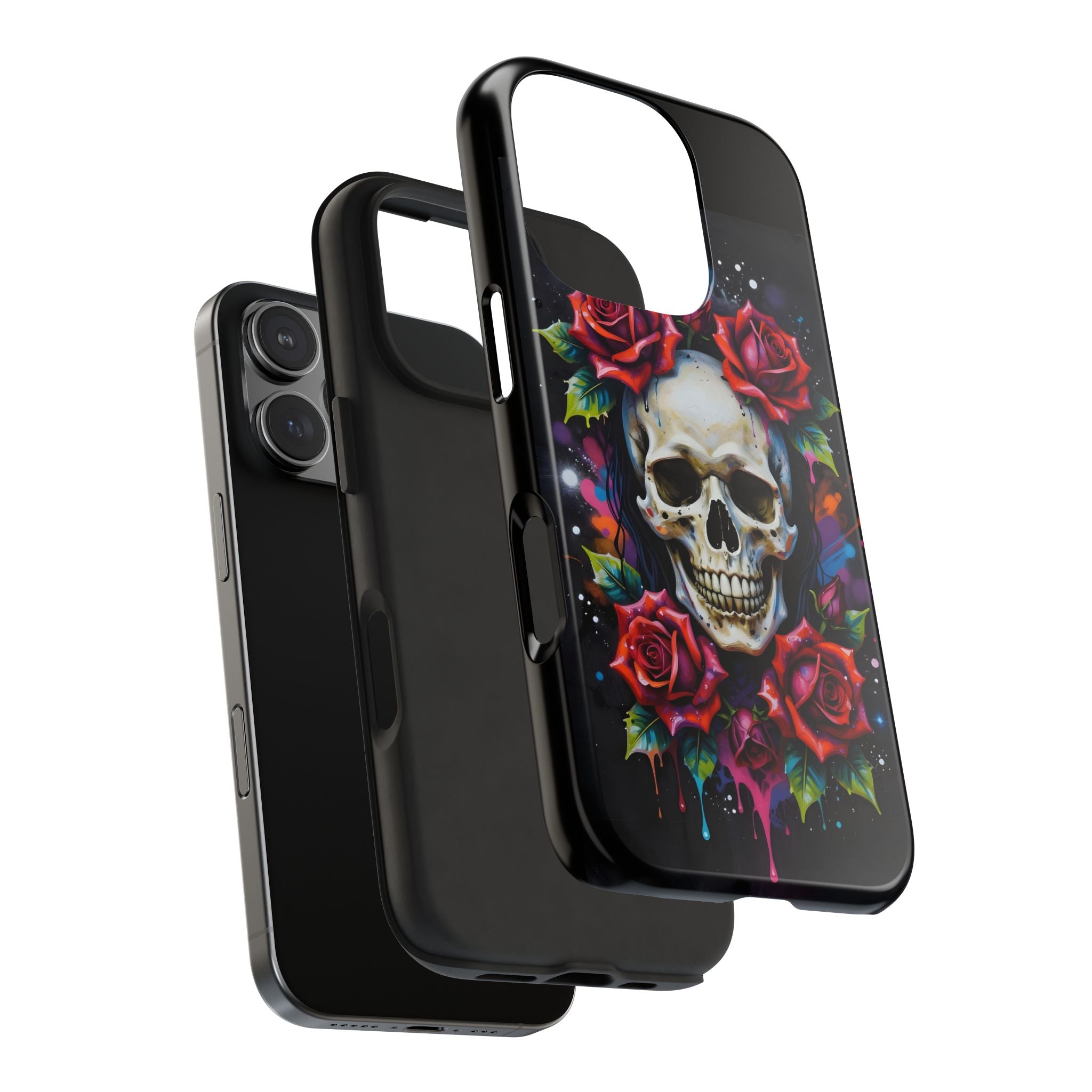 Skull and Roses – Phone Case (iPhone and Samsung Galaxy)