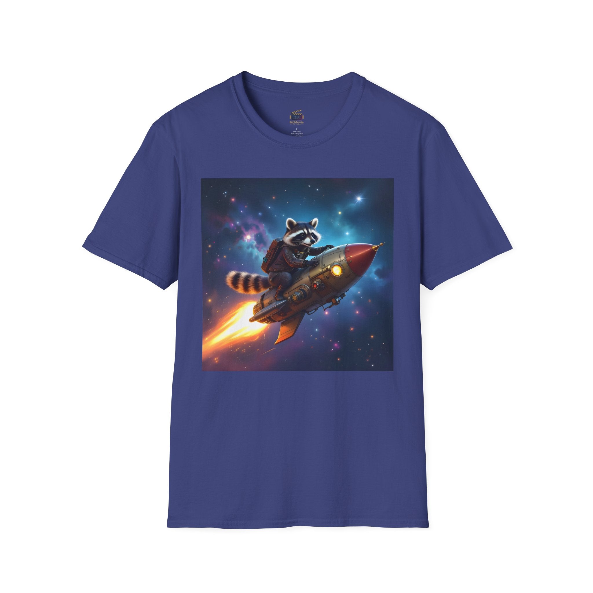 Raccoon on a Rocket – T-shirt
