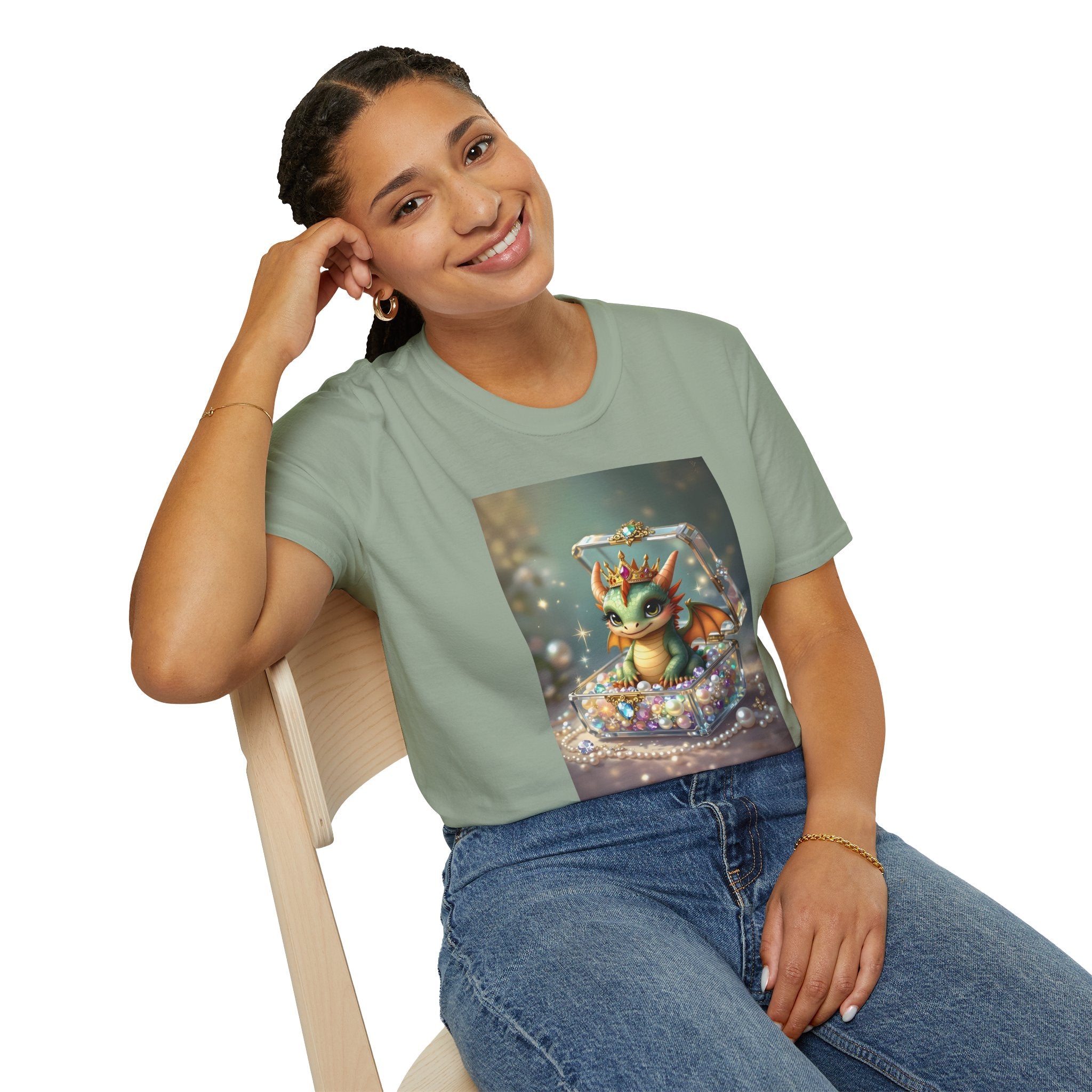 Cute and Ferocious Baby Dragon – T-Shirt