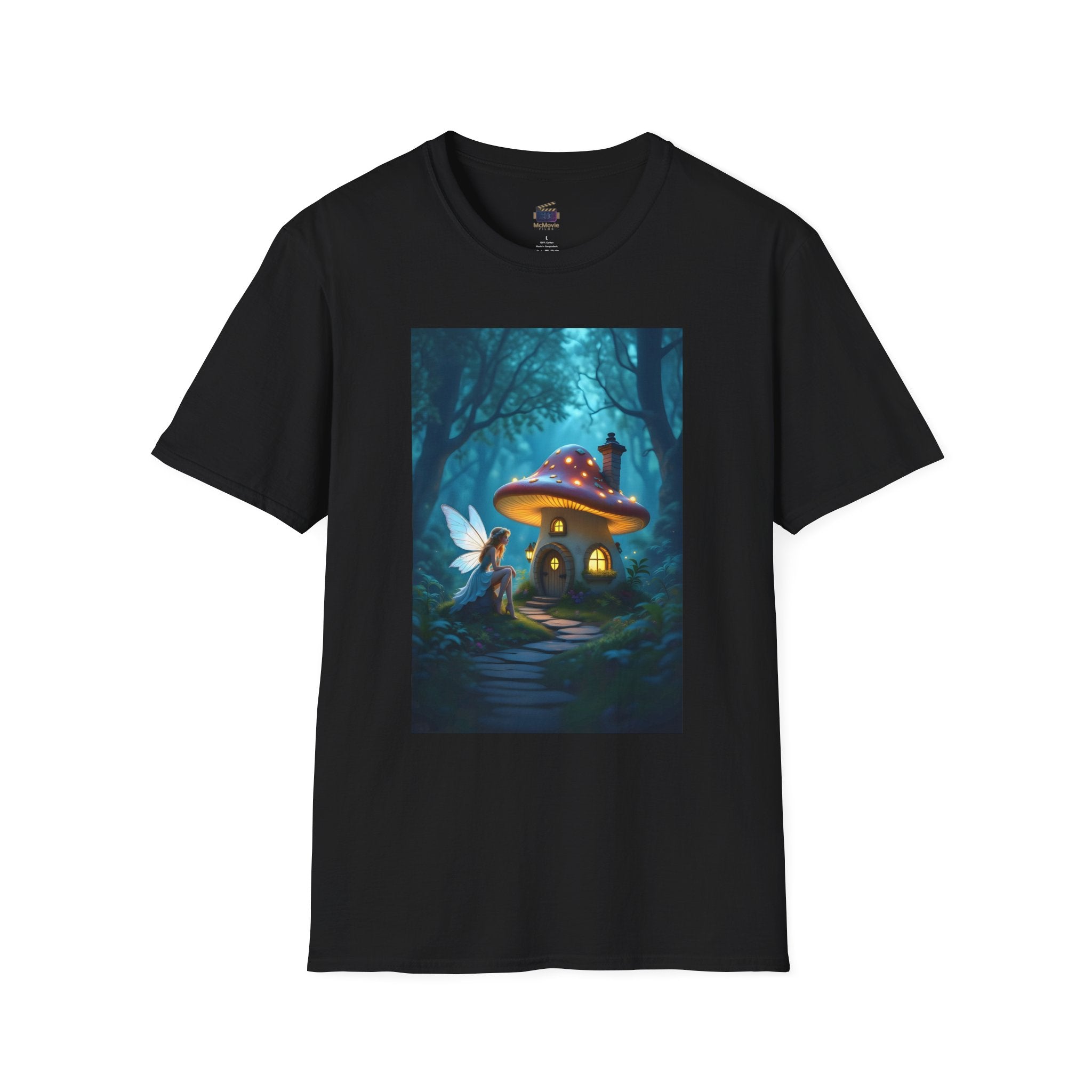 Enchanted Forest Fairy and Toadstool – T-shirt