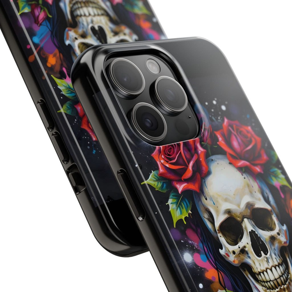 Skull and Roses – Phone Case (iPhone and Samsung Galaxy)
