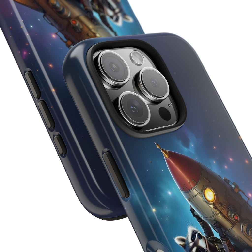Raccoon On a Rocket – Phone Case (iPhone and Samsung Galaxy)