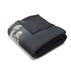 Sleeping Dragon in a Library – Fleece Blanket