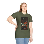 Fox Reading Book – T-Shirt