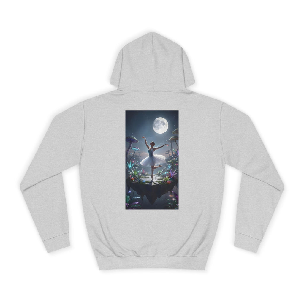 Moonlight Ballerina – Back Print Hoodie