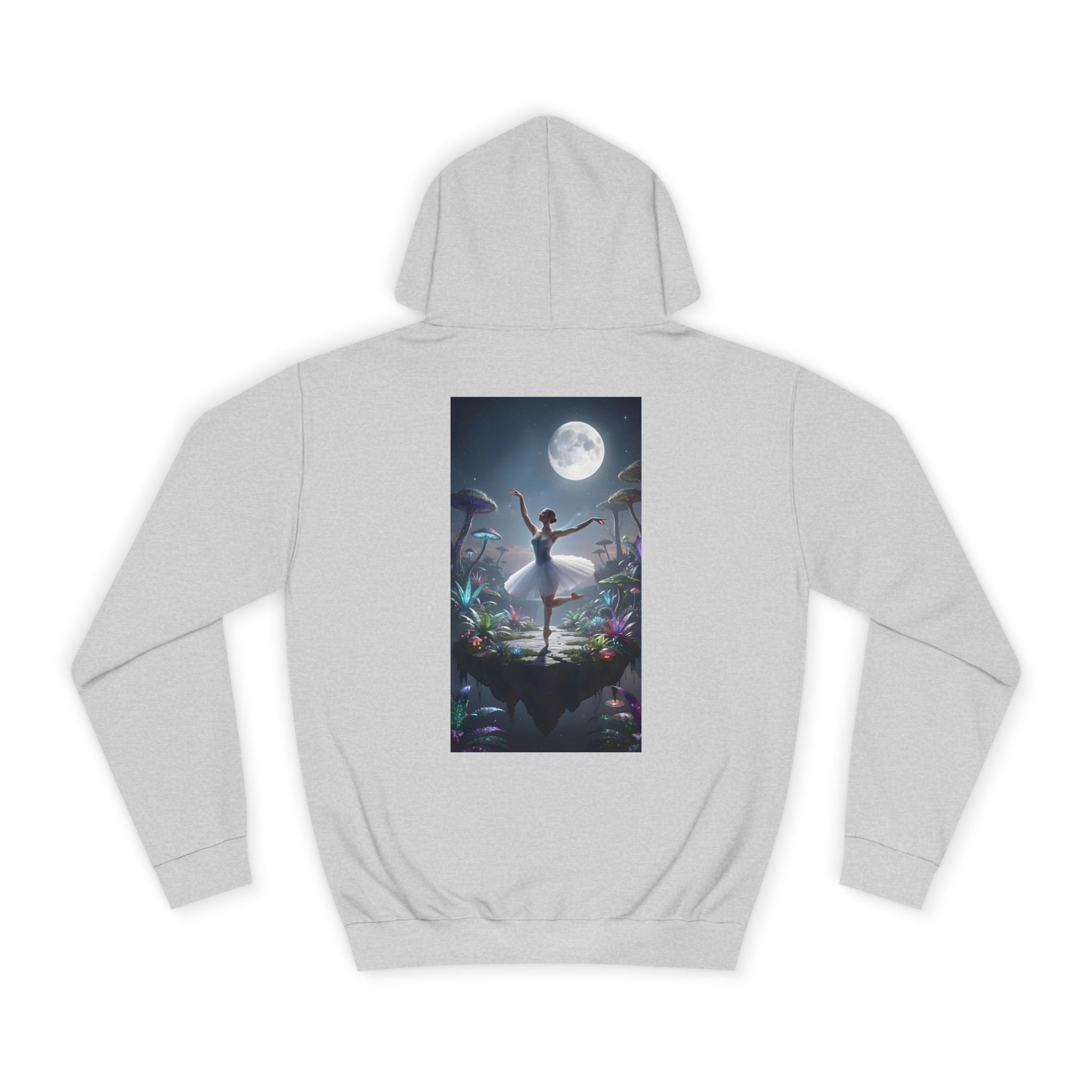 Moonlight Ballerina – Back Print Hoodie