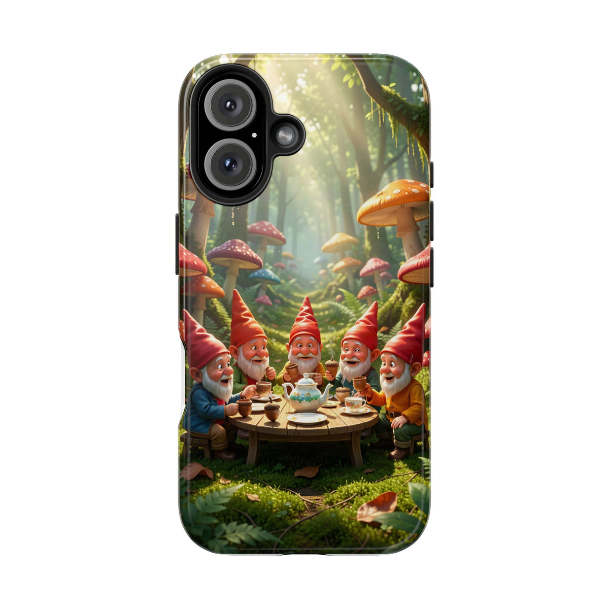 Gnome Tea Party – Phone Case (iPhone and Samsung Galaxy)