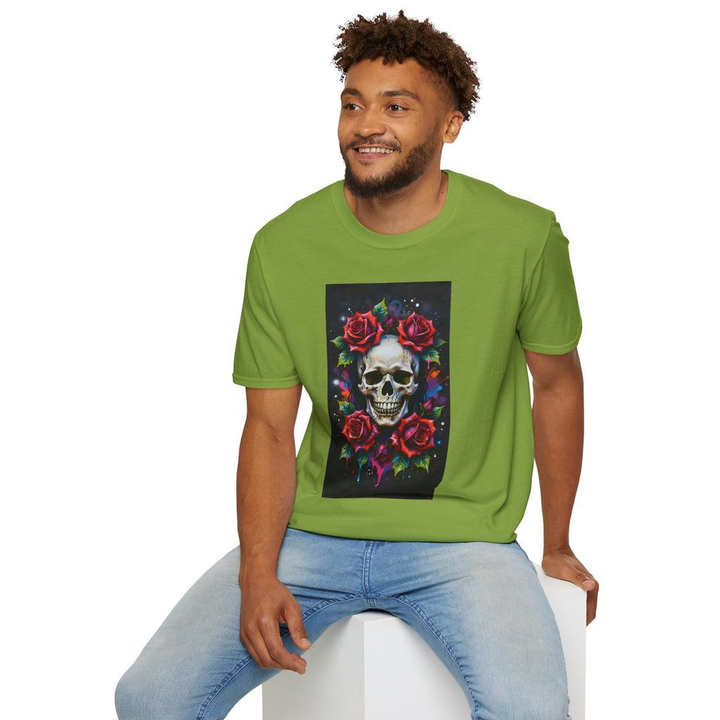 Skull and Roses – T-shirt