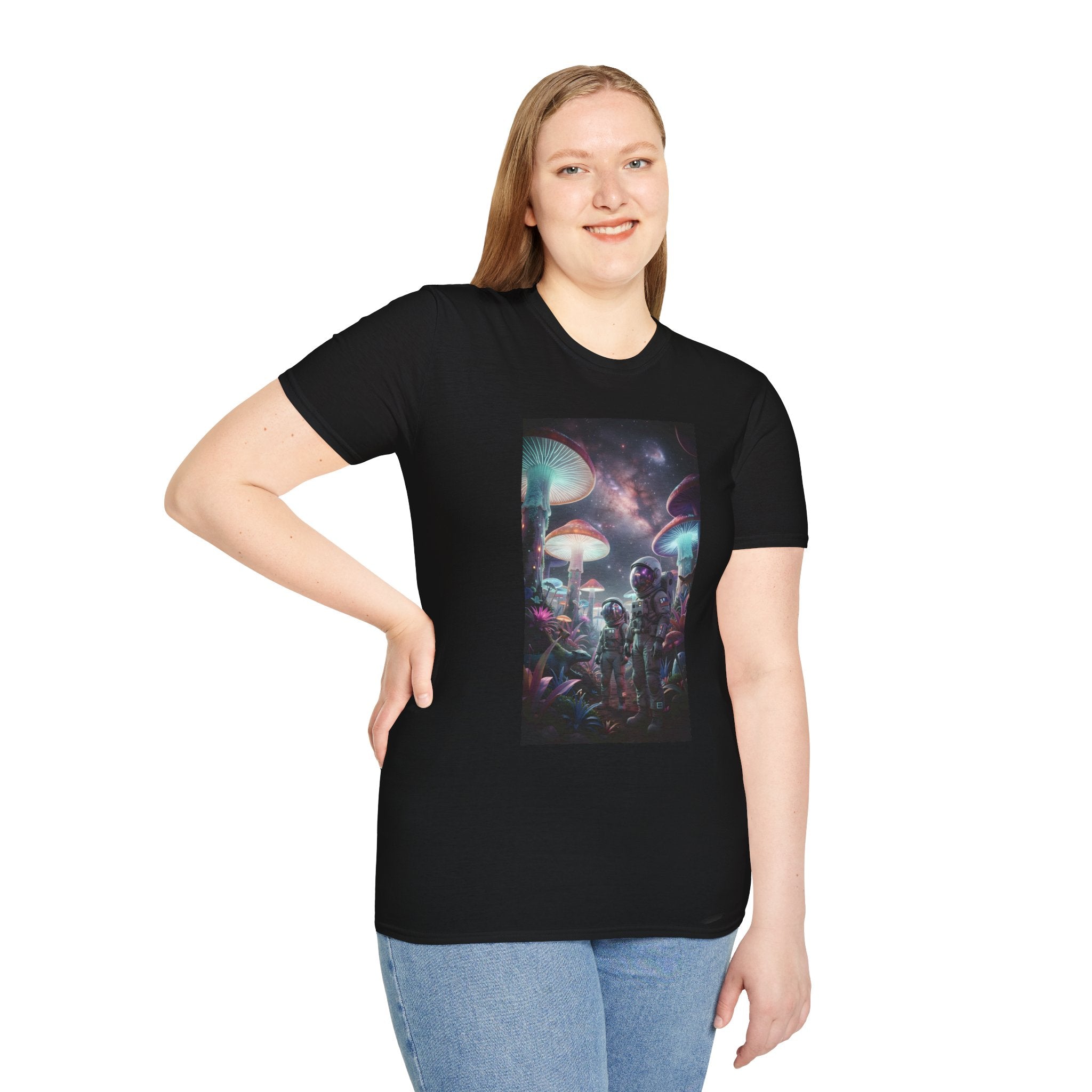 Alien Mushroom Planet – T-shirt