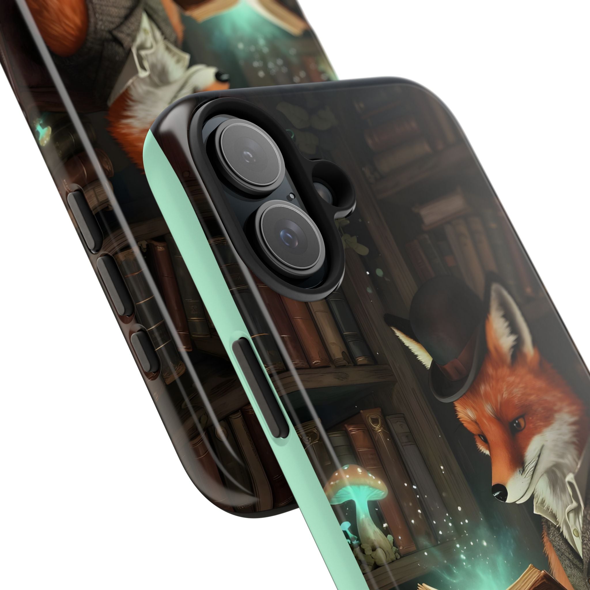 Fox Reading a Book – Phone Case (iPhone and Samsung Galaxy)